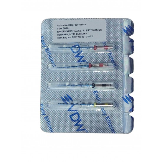 VDW. RECIPROC blue Assortment Refill 4's